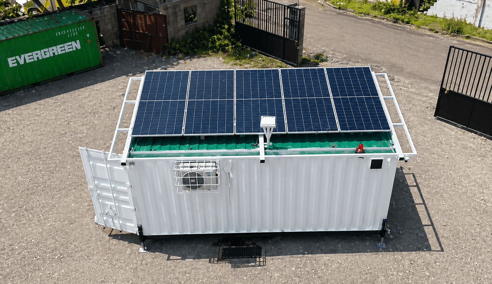 Solar suite back view